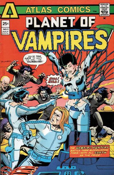 Planet of Vampires (1975)   n° 3 - Atlas/Seaboard Comics