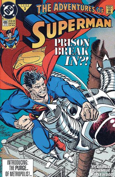 Adventures of Superman (1987)   n° 486 - DC Comics