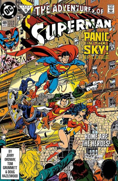 Adventures of Superman (1987)   n° 489 - DC Comics