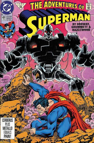 Adventures of Superman (1987)   n° 491 - DC Comics
