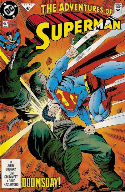 Adventures of Superman (1987)   n° 497 - DC Comics