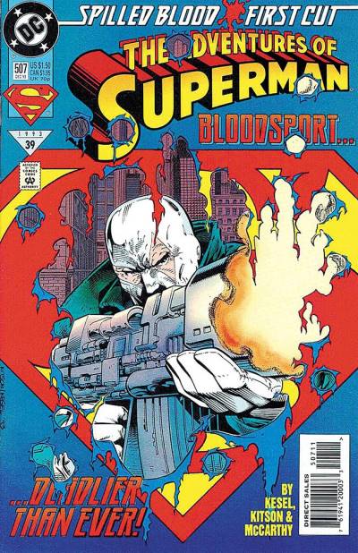 Adventures of Superman (1987)   n° 507 - DC Comics