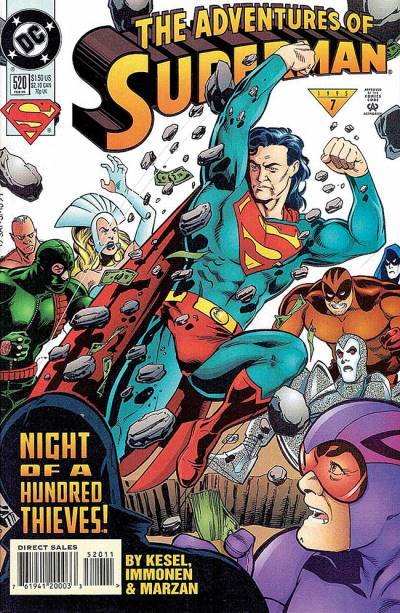 Adventures of Superman (1987)   n° 520 - DC Comics