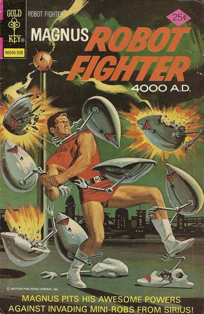 Magnus, Robot Fighter (1963)   n° 17 - Western Publishing Co.