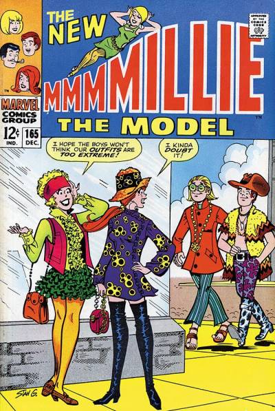 Millie The Model (1945)   n° 165 - Atlas Comics