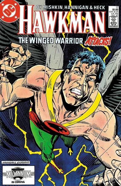 Hawkman (1986)   n° 17 - DC Comics