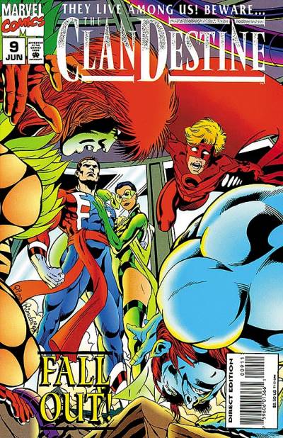 Clandestine, The (1994)   n° 9 - Marvel Comics