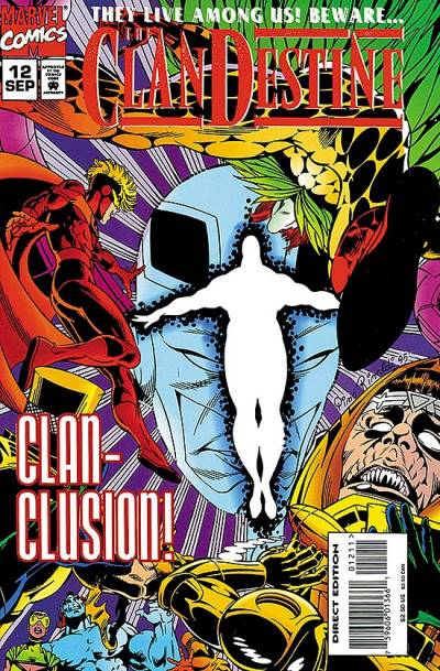 Clandestine, The (1994)   n° 12 - Marvel Comics