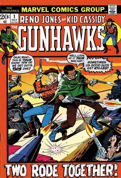 Gunhawks, The (1972)   n° 1 - Marvel Comics