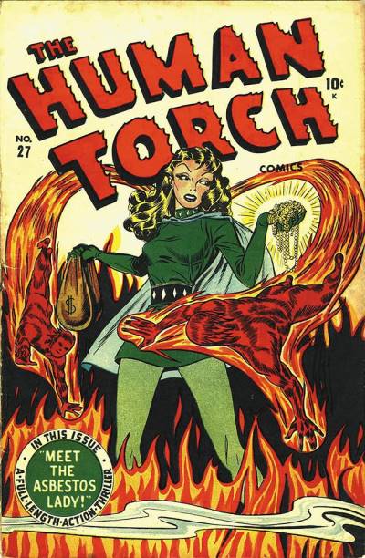 Human Torch (1940)   n° 27 - Timely Publications