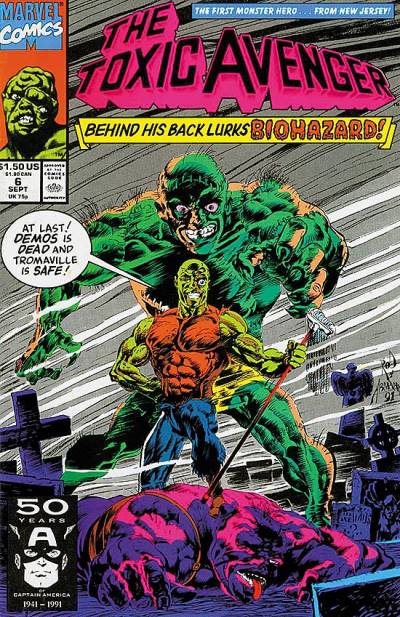 Toxic Avenger (1991)   n° 6 - Marvel Comics