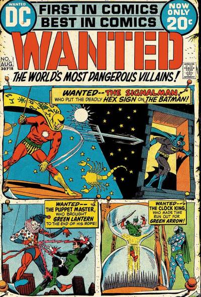 Wanted. The World's Most Dangerous Villains (1972)   n° 1 - DC Comics