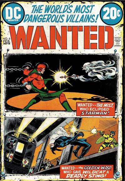 Wanted. The World's Most Dangerous Villains (1972)   n° 6 - DC Comics
