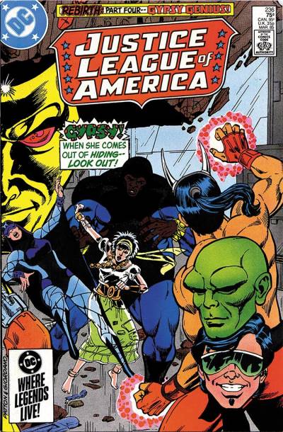 Justice League of America (1960)   n° 236 - DC Comics