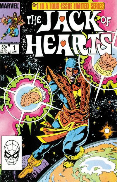Jack of Hearts (1984)   n° 1 - Marvel Comics