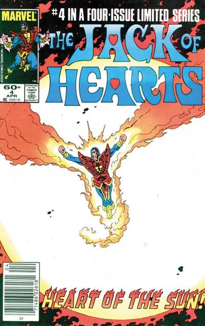 Jack of Hearts (1984)   n° 4 - Marvel Comics