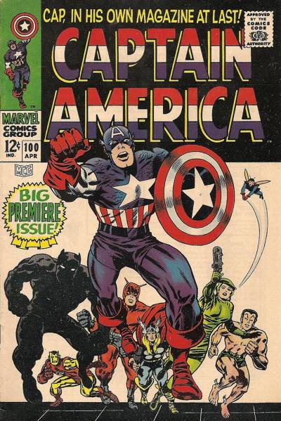 Captain America (1968)   n° 100 - Marvel Comics