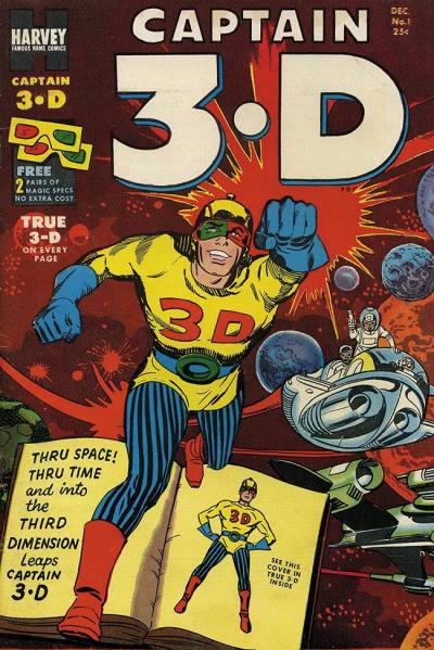 Captain 3-D   n° 1 - Harvey Comics