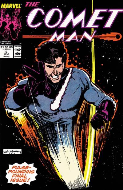 Comet Man (1987)   n° 6 - Marvel Comics