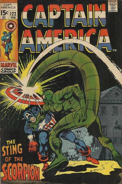Captain America (1968)   n° 122 - Marvel Comics