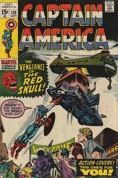 Captain America (1968)   n° 129 - Marvel Comics