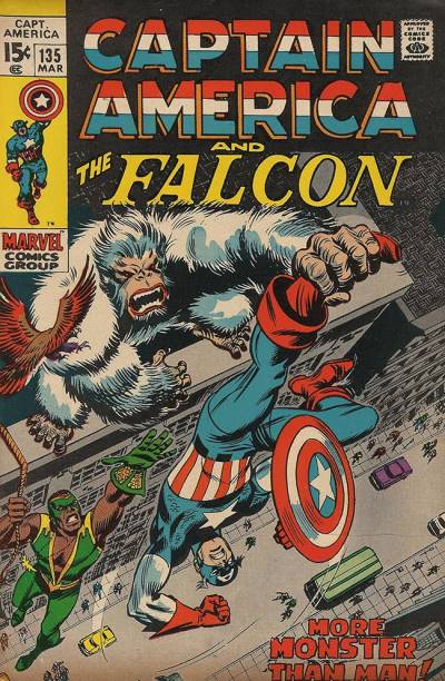 Captain America (1968)   n° 135 - Marvel Comics