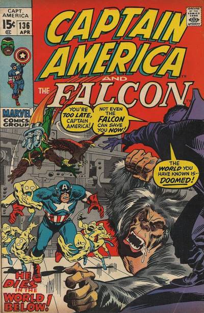 Captain America (1968)   n° 136 - Marvel Comics