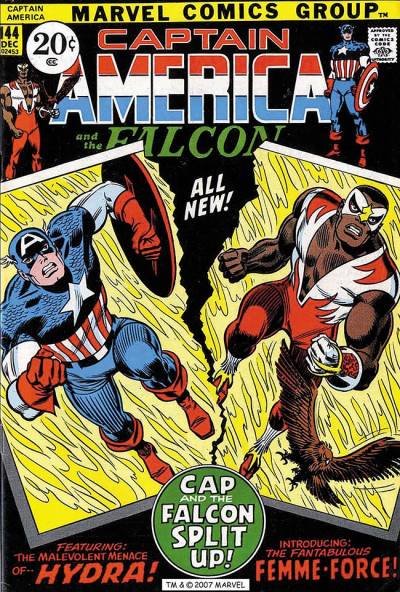 Captain America (1968)   n° 144 - Marvel Comics