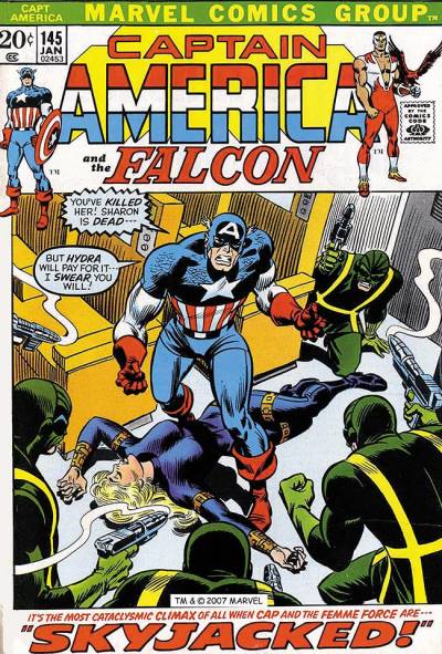 Captain America (1968)   n° 145 - Marvel Comics