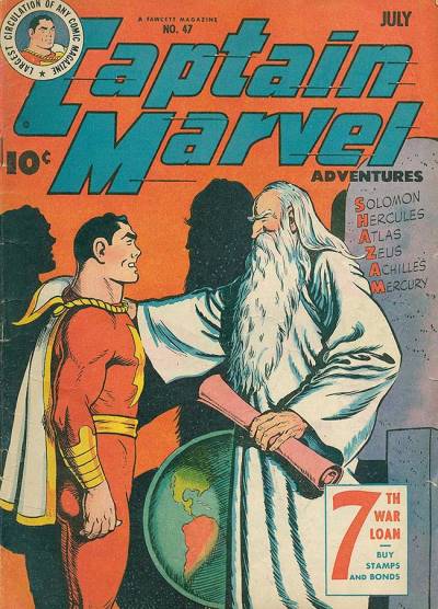 Captain Marvel Adventures (1941)   n° 47 - Fawcett