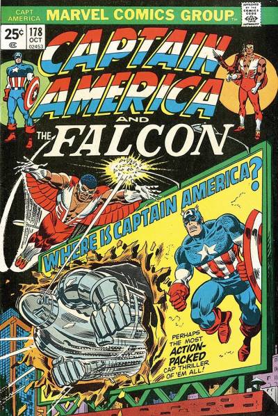 Captain America (1968)   n° 178 - Marvel Comics