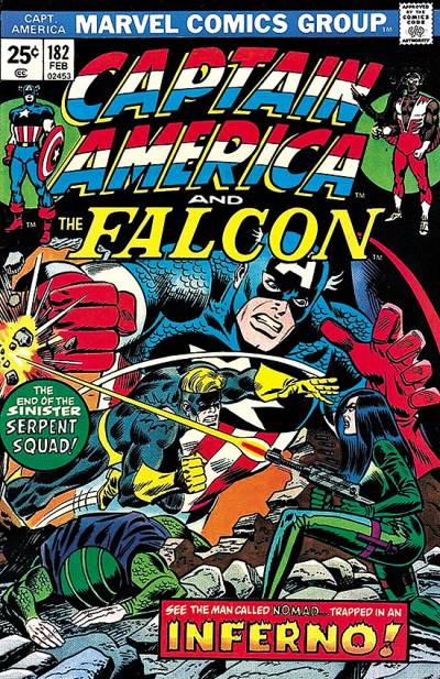 Captain America (1968)   n° 182 - Marvel Comics