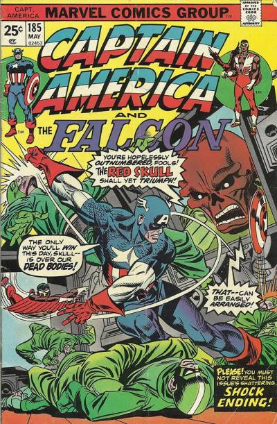 Captain America (1968)   n° 185 - Marvel Comics