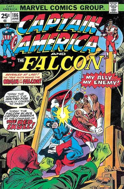 Captain America (1968)   n° 186 - Marvel Comics