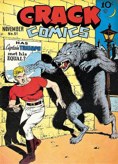 Crack Comics (1940)   n° 51 - Quality Comics