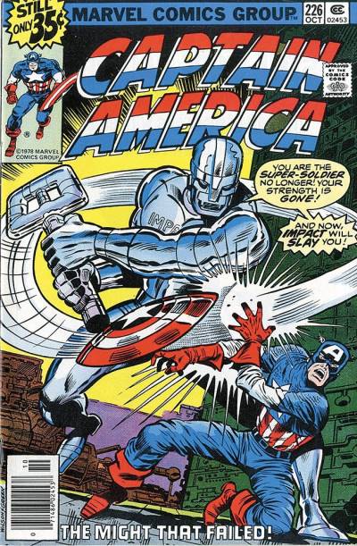 Captain America (1968)   n° 226 - Marvel Comics