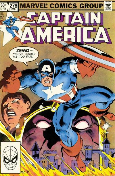 Captain America (1968)   n° 278 - Marvel Comics