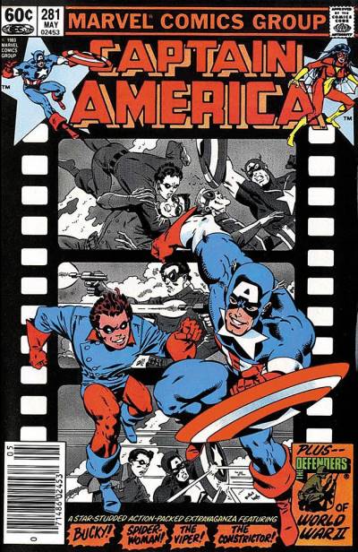 Captain America (1968)   n° 281 - Marvel Comics