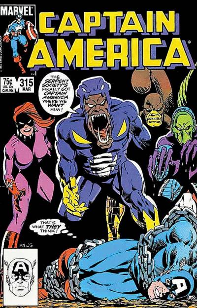 Captain America (1968)   n° 315 - Marvel Comics