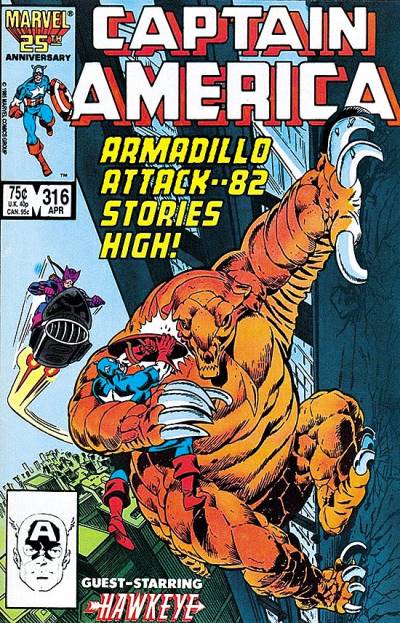 Captain America (1968)   n° 316 - Marvel Comics