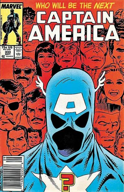 Captain America (1968)   n° 333 - Marvel Comics