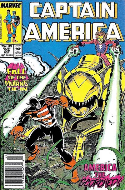 Captain America (1968)   n° 339 - Marvel Comics