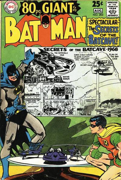 Batman (1940)   n° 203 - DC Comics