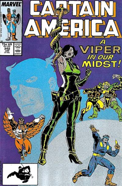 Captain America (1968)   n° 342 - Marvel Comics