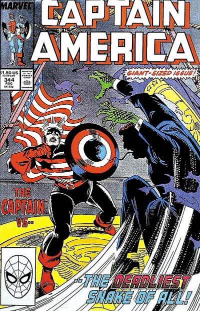 Captain America (1968)   n° 344 - Marvel Comics