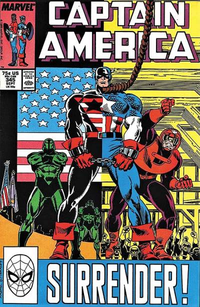 Captain America (1968)   n° 345 - Marvel Comics