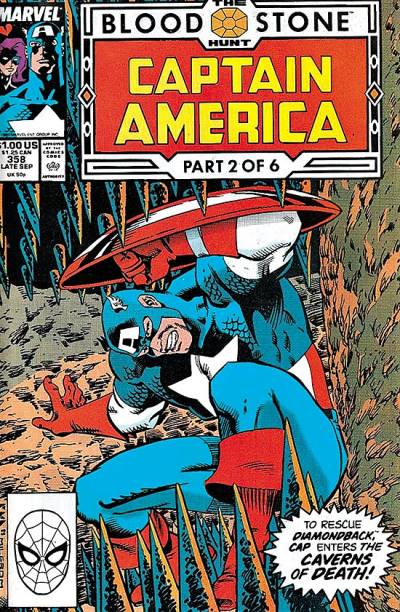 Captain America (1968)   n° 358 - Marvel Comics