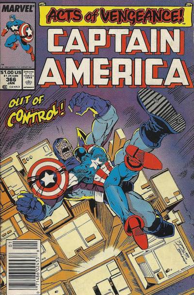 Captain America (1968)   n° 366 - Marvel Comics