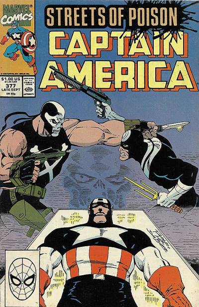 Captain America (1968)   n° 377 - Marvel Comics