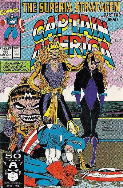 Captain America (1968)   n° 388 - Marvel Comics